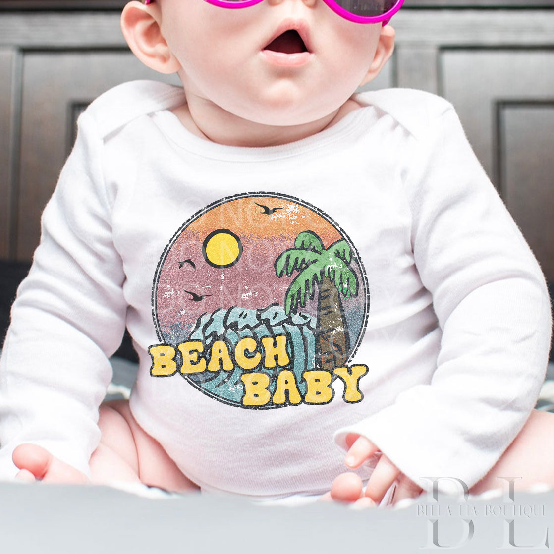 Beach Baby Infant One-Piece - Bella Lia Boutique