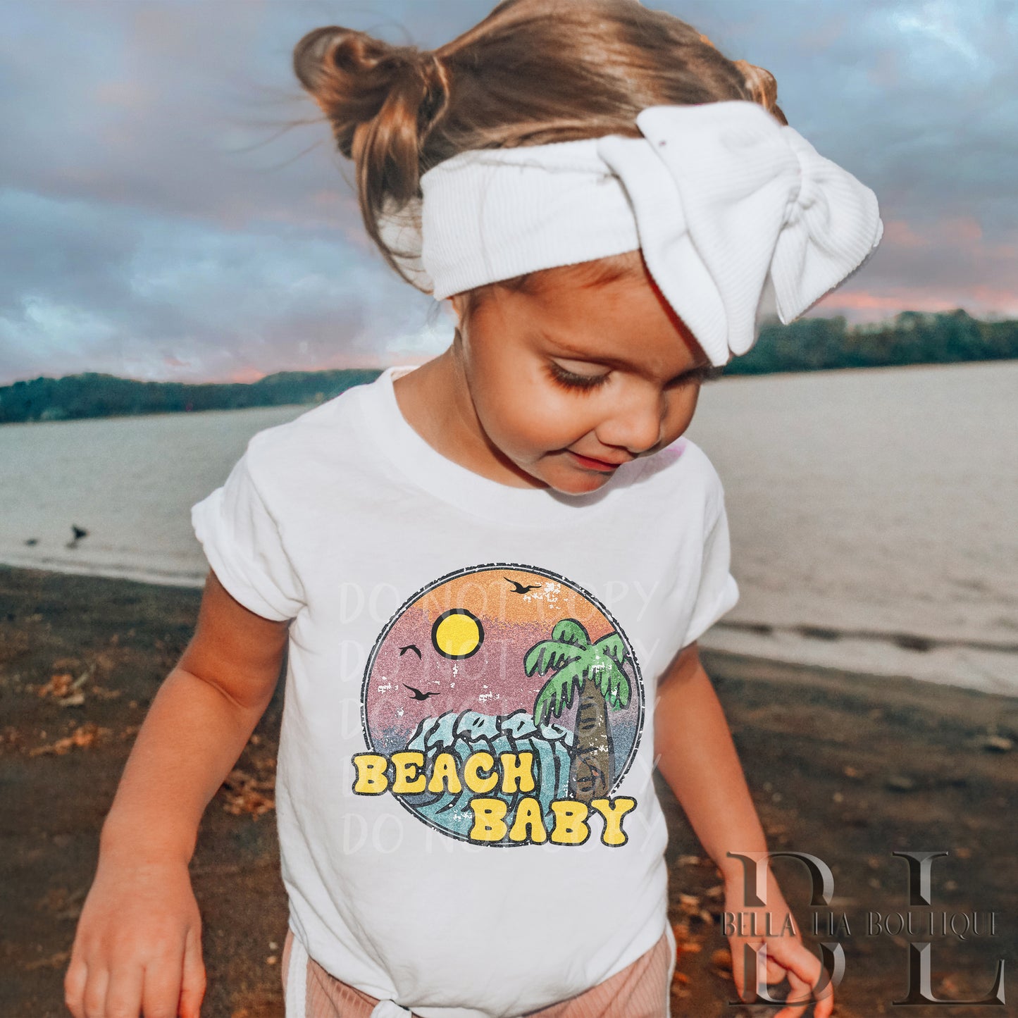 Beach Baby Toddler and Youth Tee - Bella Lia Boutique