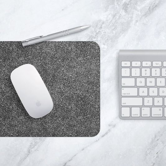 Charcoal Glitter Mousepad - Bella Lia Boutique