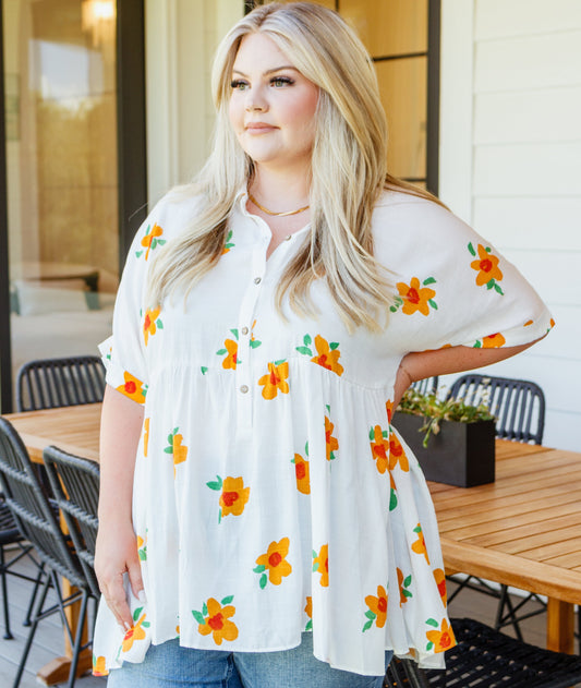 Blissed Out Babydoll Tunic