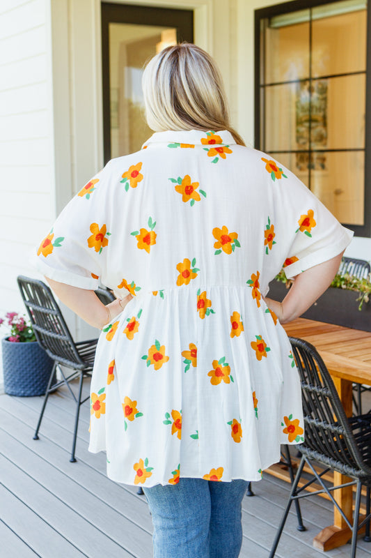 Blissed Out Babydoll Tunic