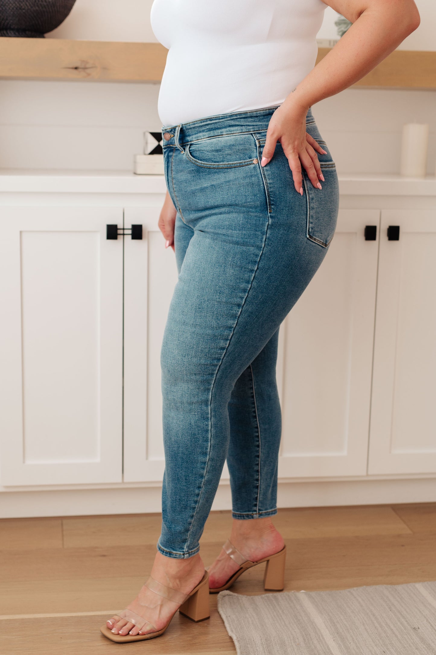 Bryant High-Rise Thermal Skinny Jean | Judy Blue