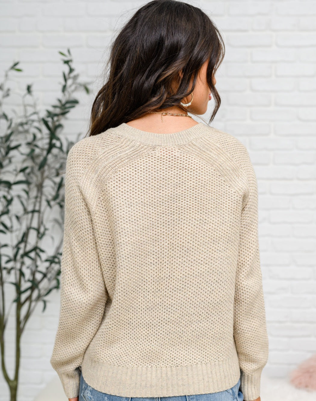 Chai Latte Sweater | Oatmeal - Bella Lia Boutique