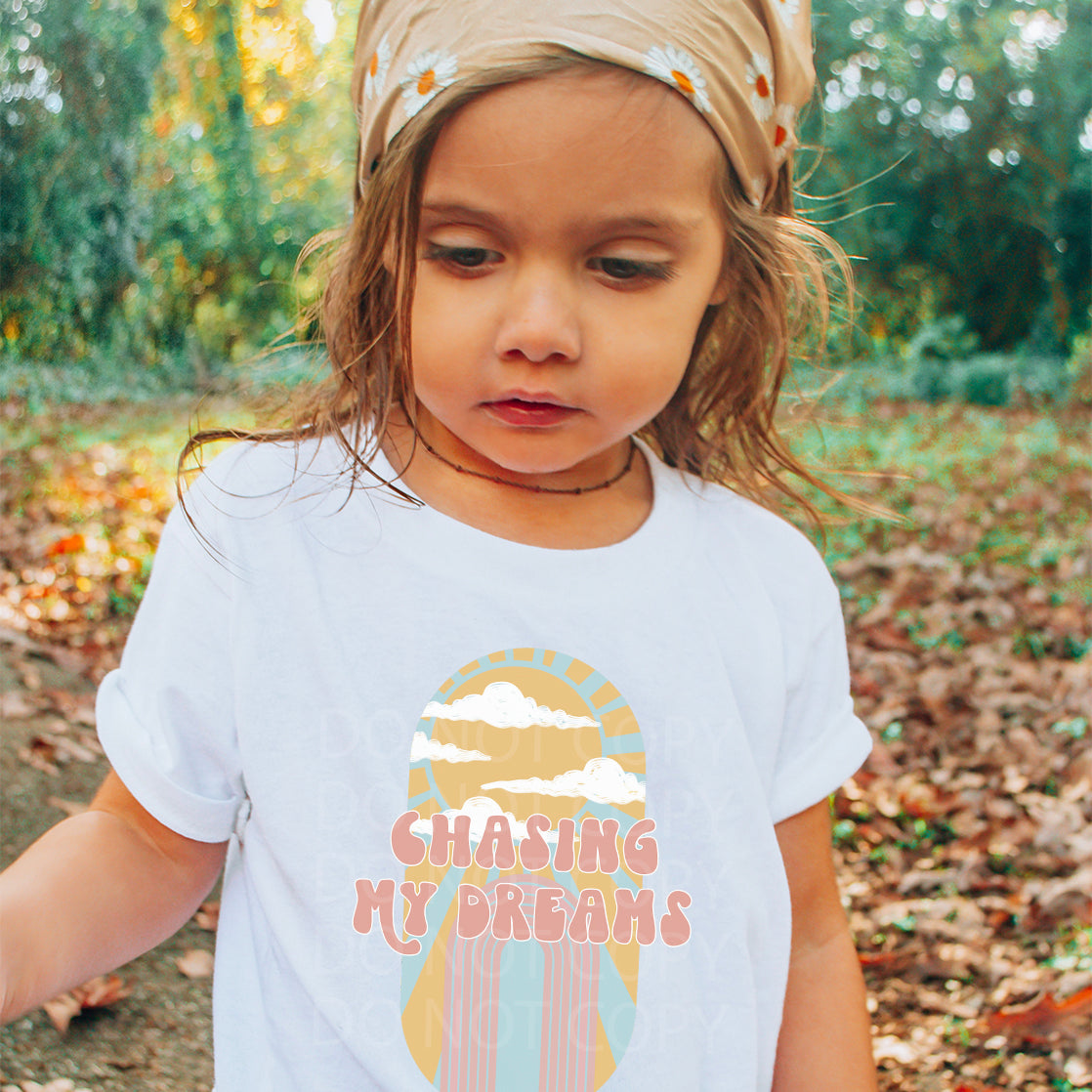 Chasing my Dreams Toddler & Youth Tee - Bella Lia Boutique