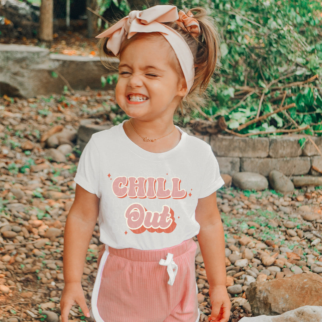 Chill Out Toddler & Youth Tee - Bella Lia Boutique