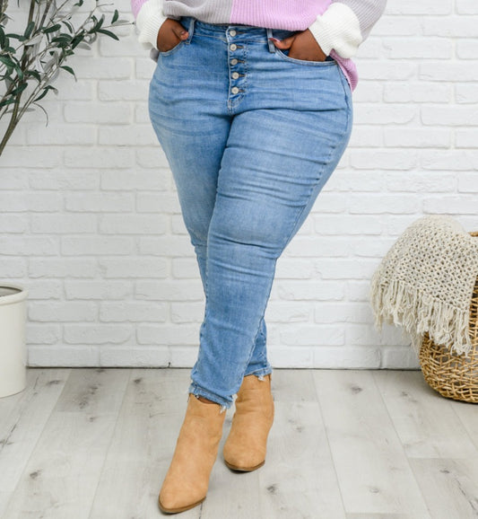Elevation Hi-Rise Skinny Jeans | Judy Blue - Bella Lia Boutique