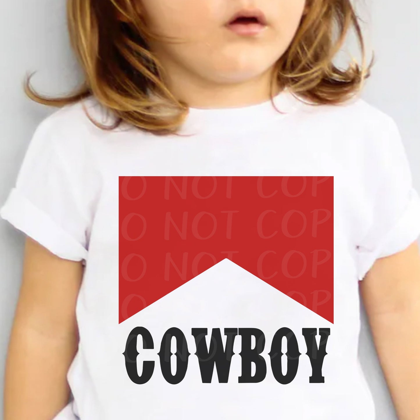 Cowboy Toddler and Youth Tee - Bella Lia Boutique