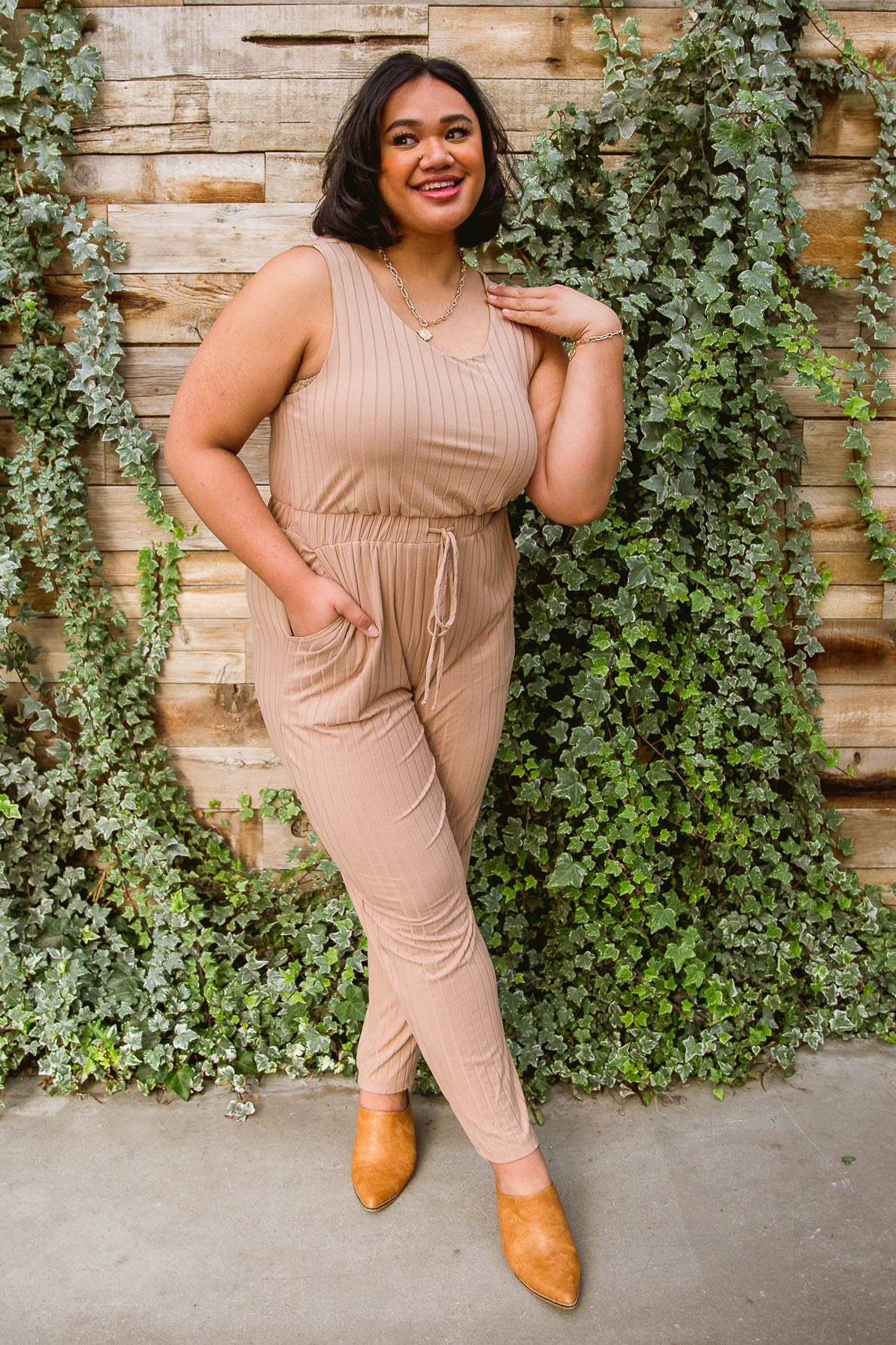 Cruiser Jumpsuit | Tan