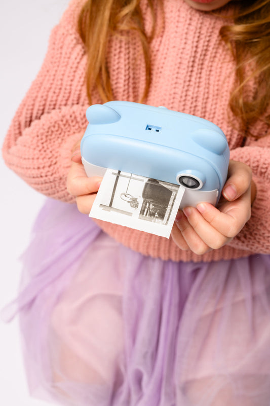 Quick Print Childrens Camera | Blue
