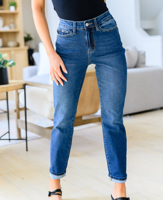 Downtown High Rise Boyfriend Jeans | Judy Blue