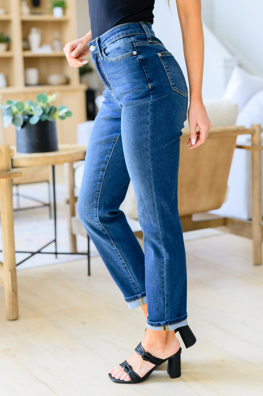 Downtown High Rise Boyfriend Jeans | Judy Blue