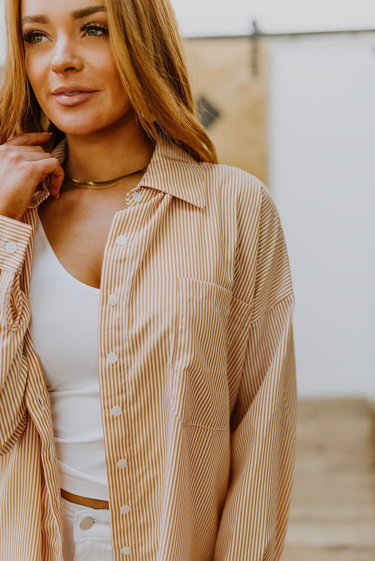 Easy On The Eyes Striped Top