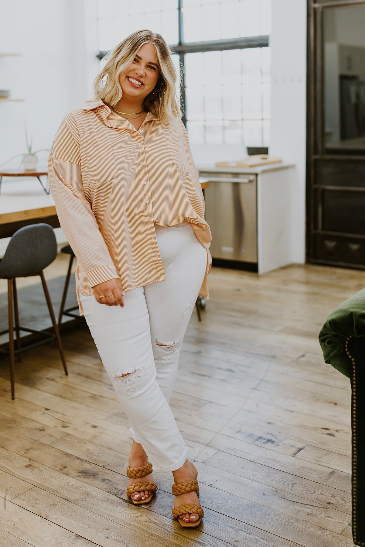 Easy On The Eyes Striped Top