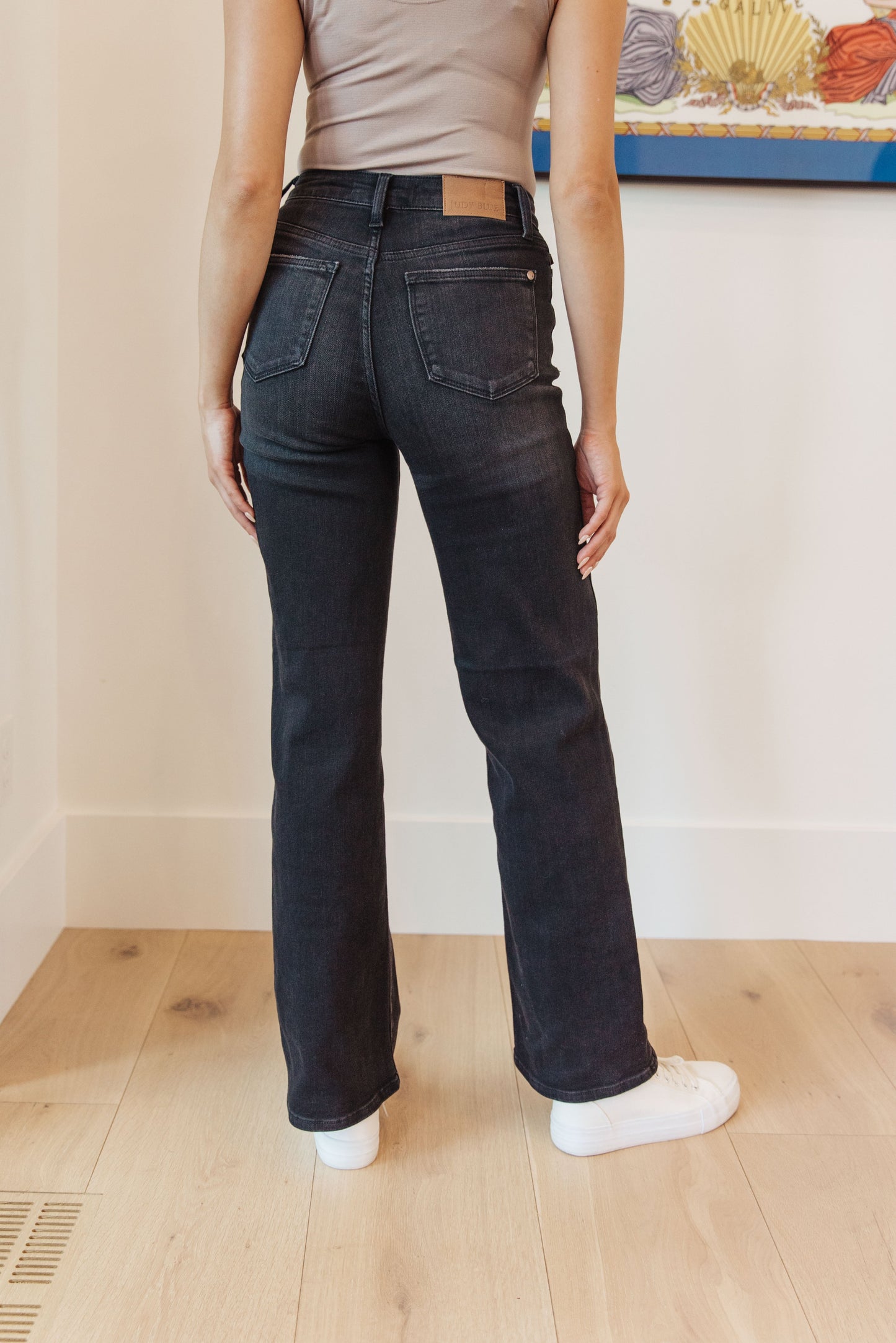 Eleanor High-Rise Classic Straight Jeans | Judy Blue