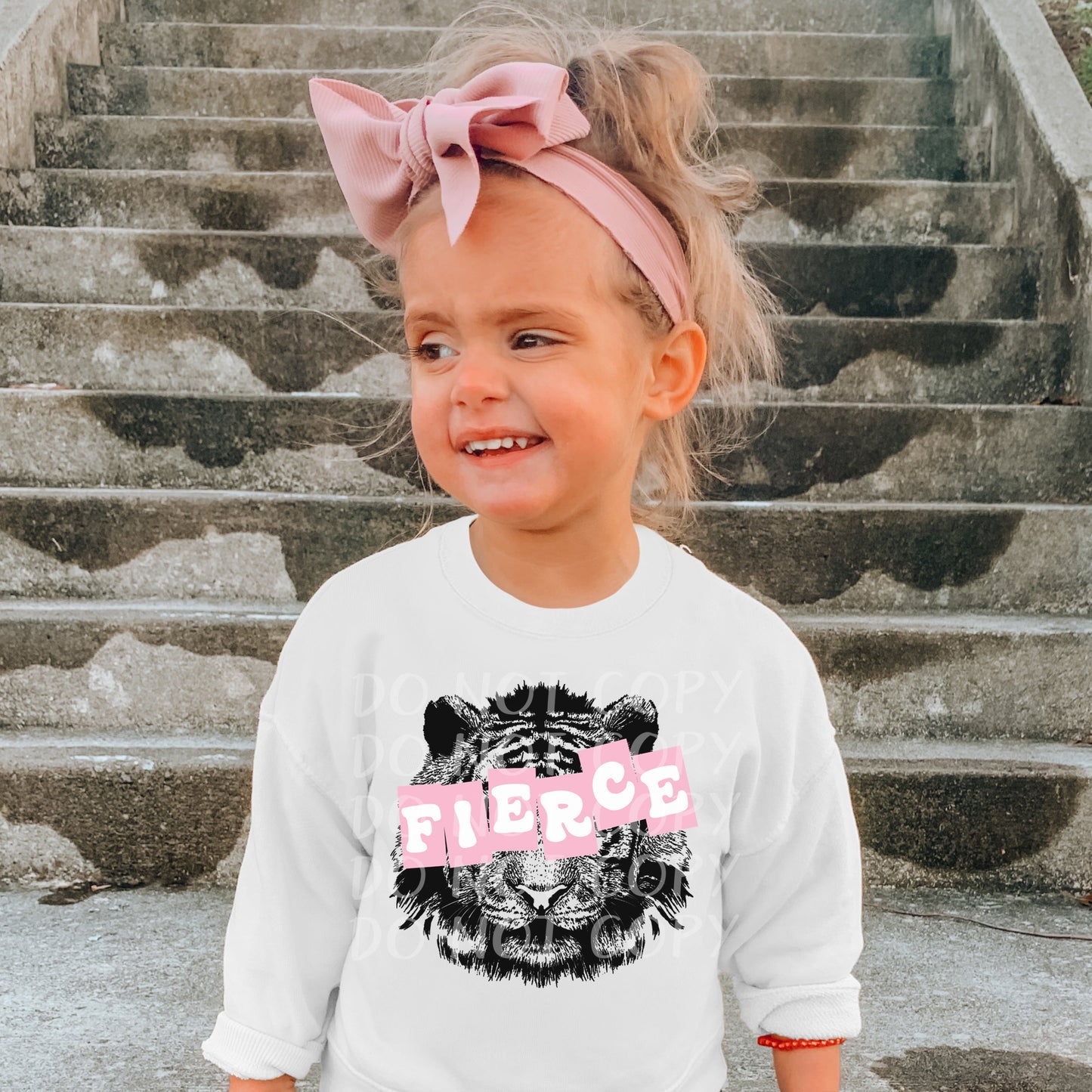 Fierce Tiger Toddler and Youth Sweatshirt - Bella Lia Boutique