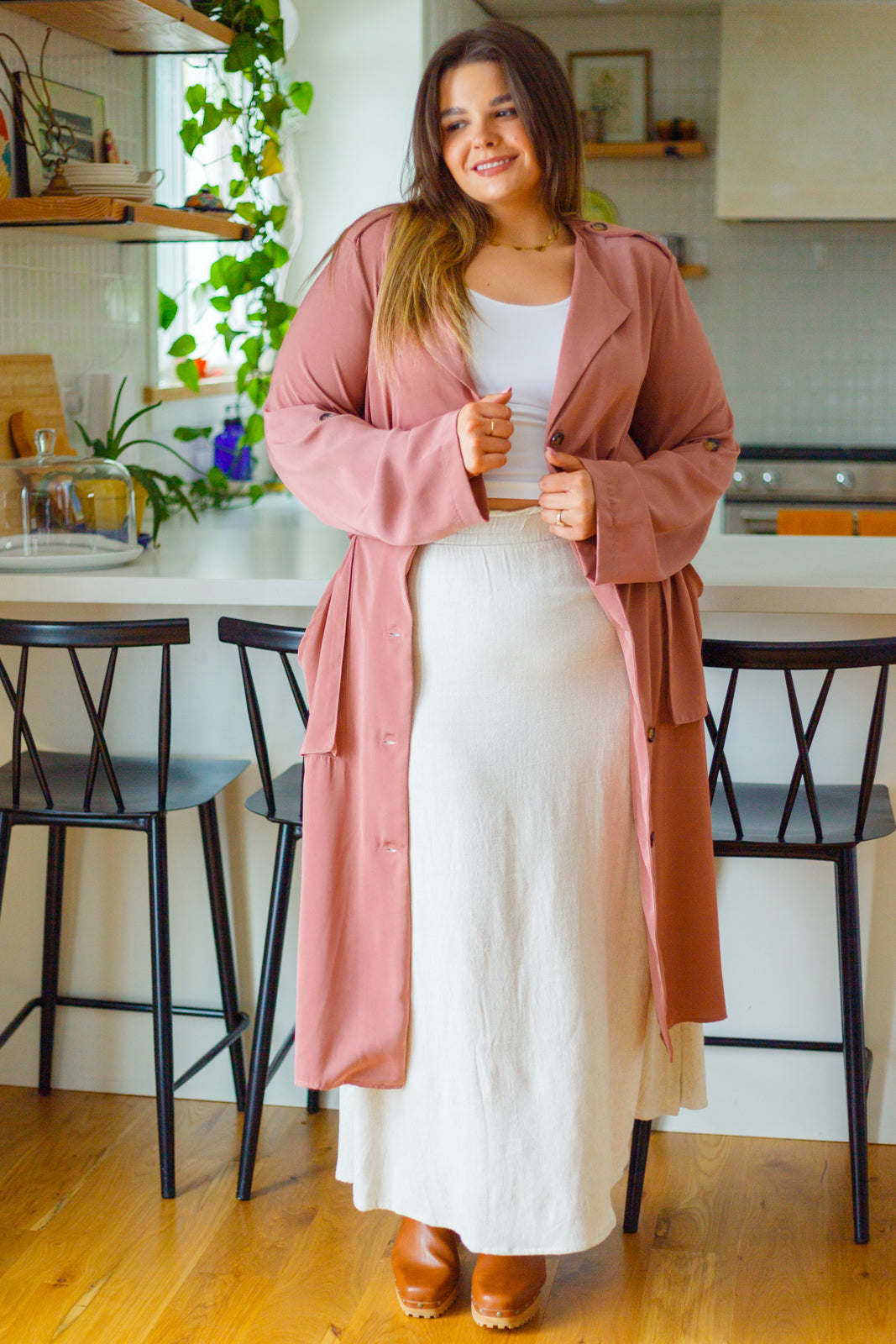First Day Of Spring Jacket | Dusty Mauve - Bella Lia Boutique