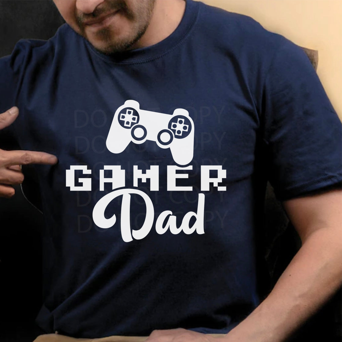 Gamer Dad Men's Graphic Tee - Bella Lia Boutique