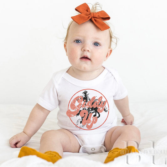 Giddy Up Infant One-Piece - Bella Lia Boutique