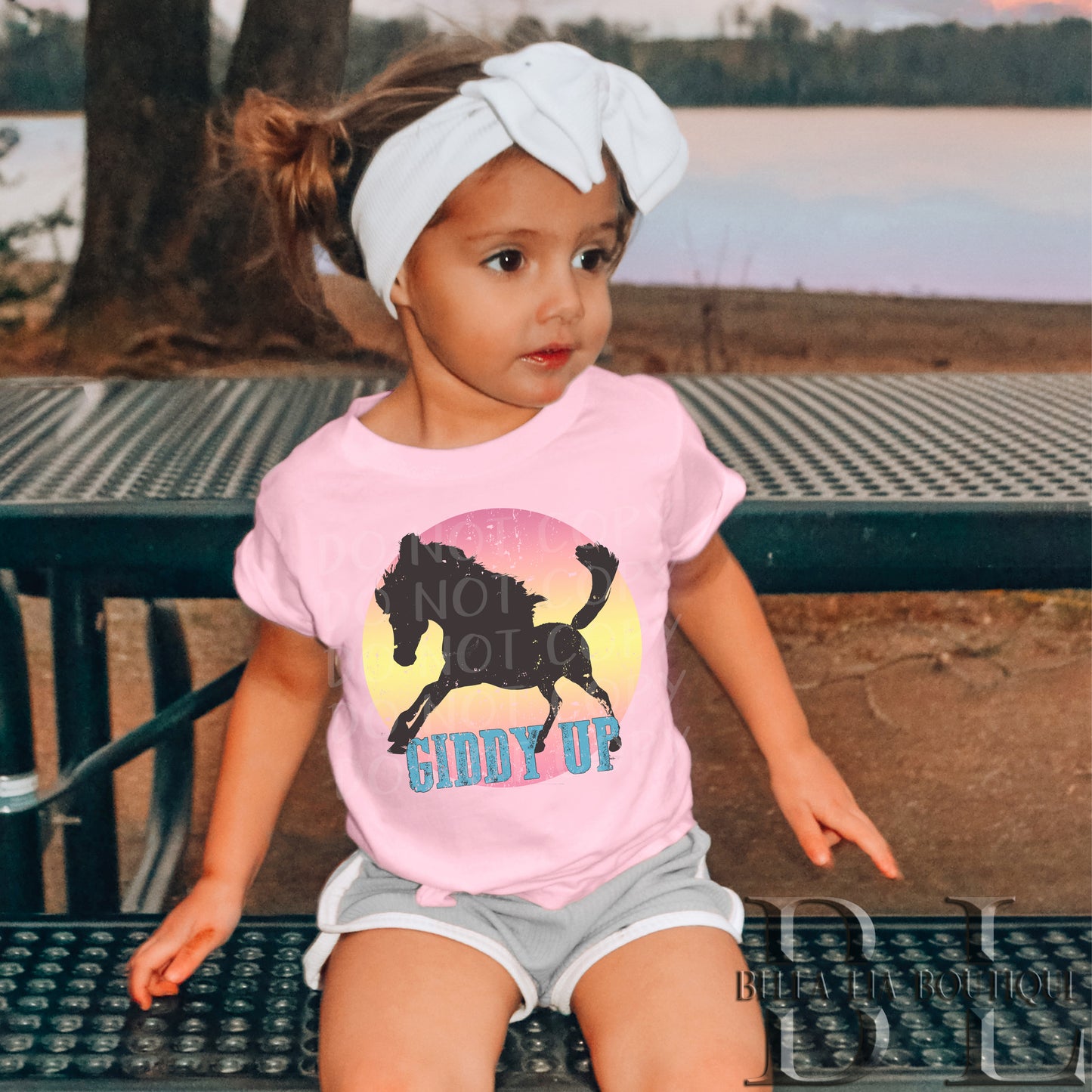 Giddy Up Toddler and Youth Tee - Bella Lia Boutique