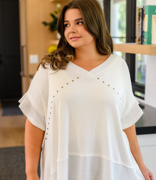 Giving In Spliced Top