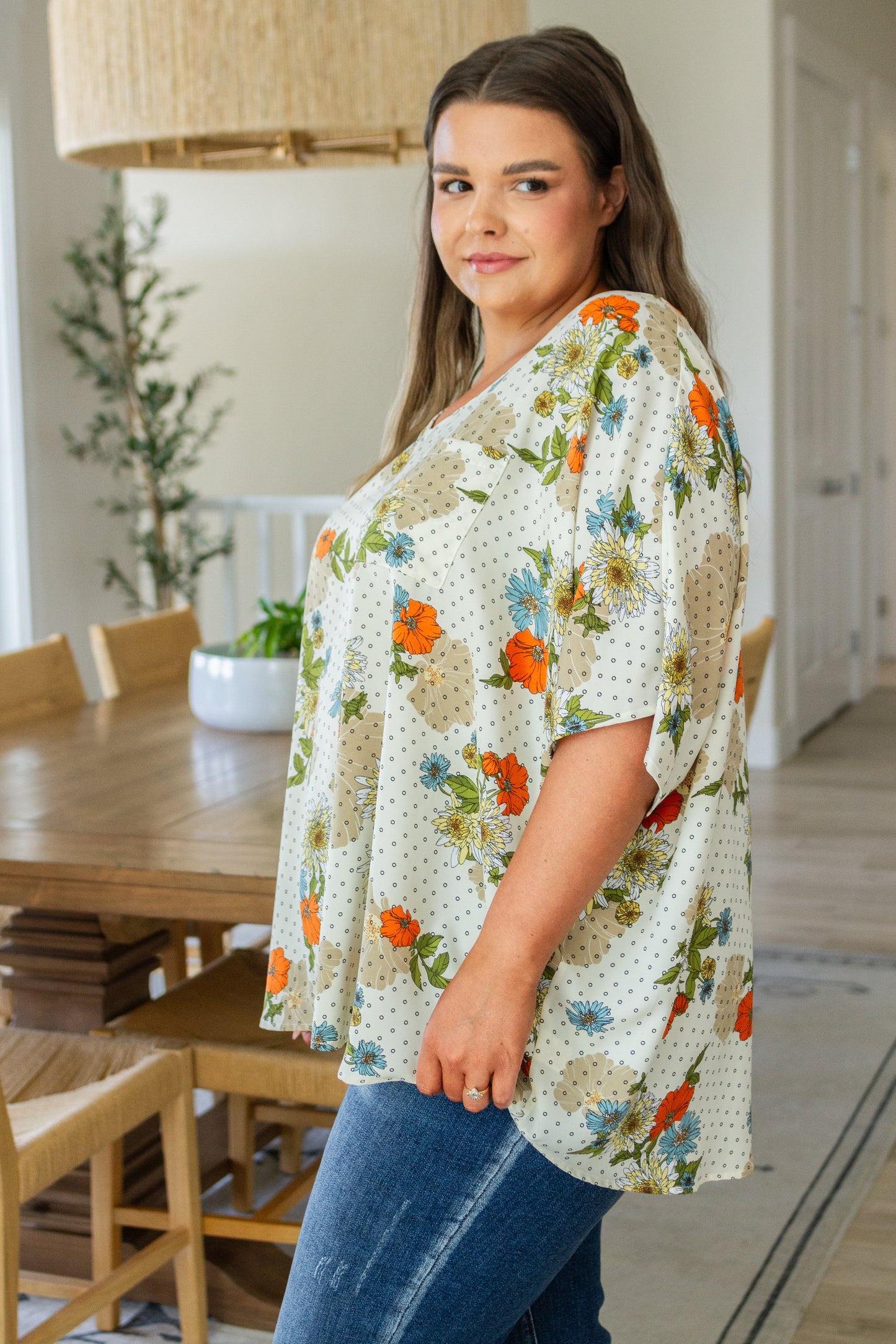 Good Morning Floral Top