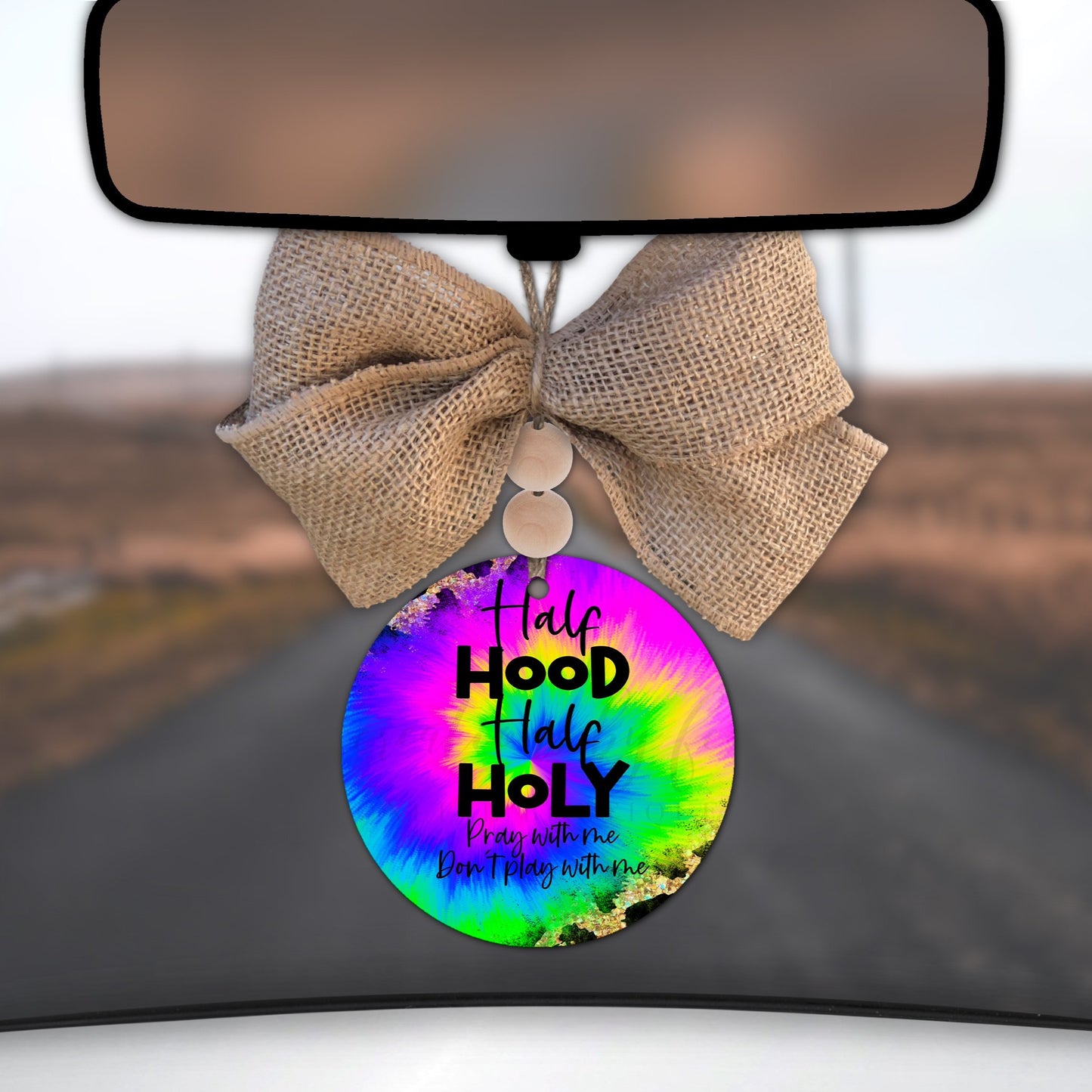 Car Charm | Half Holy Half Hood - Bella Lia Boutique
