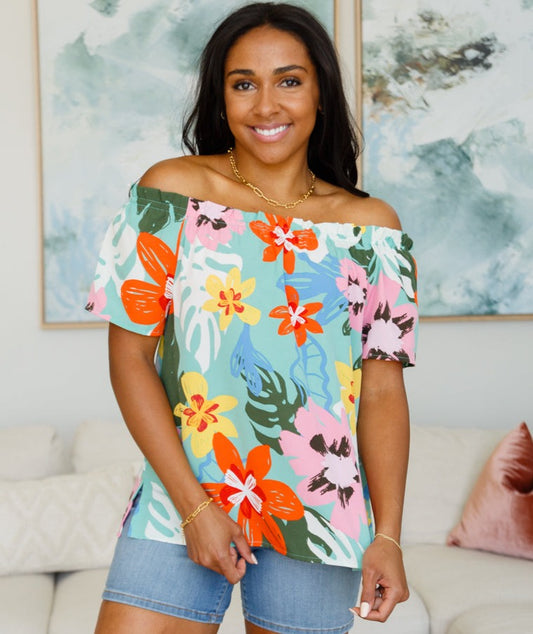 Hawaii's Finest Floral Top