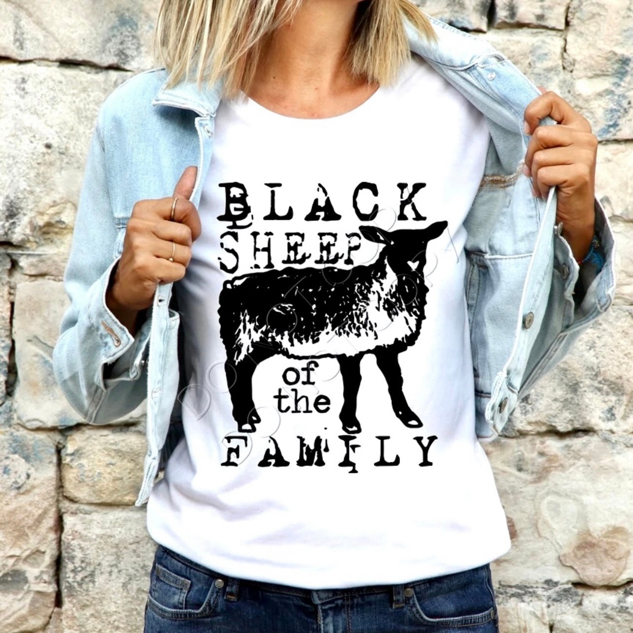 Black Sheep of the Family Graphic Tee or Sweatshirt - Bella Lia Boutique