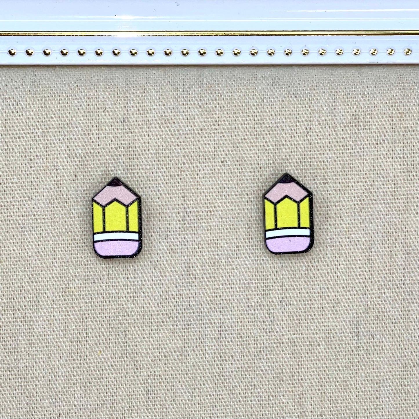 Acrylic Earrings | Pencils - Bella Lia Boutique
