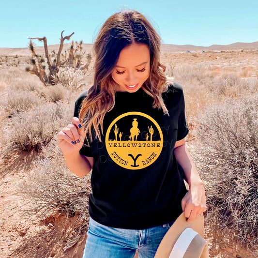 Yellowstone Graphic Tee - Bella Lia Boutique