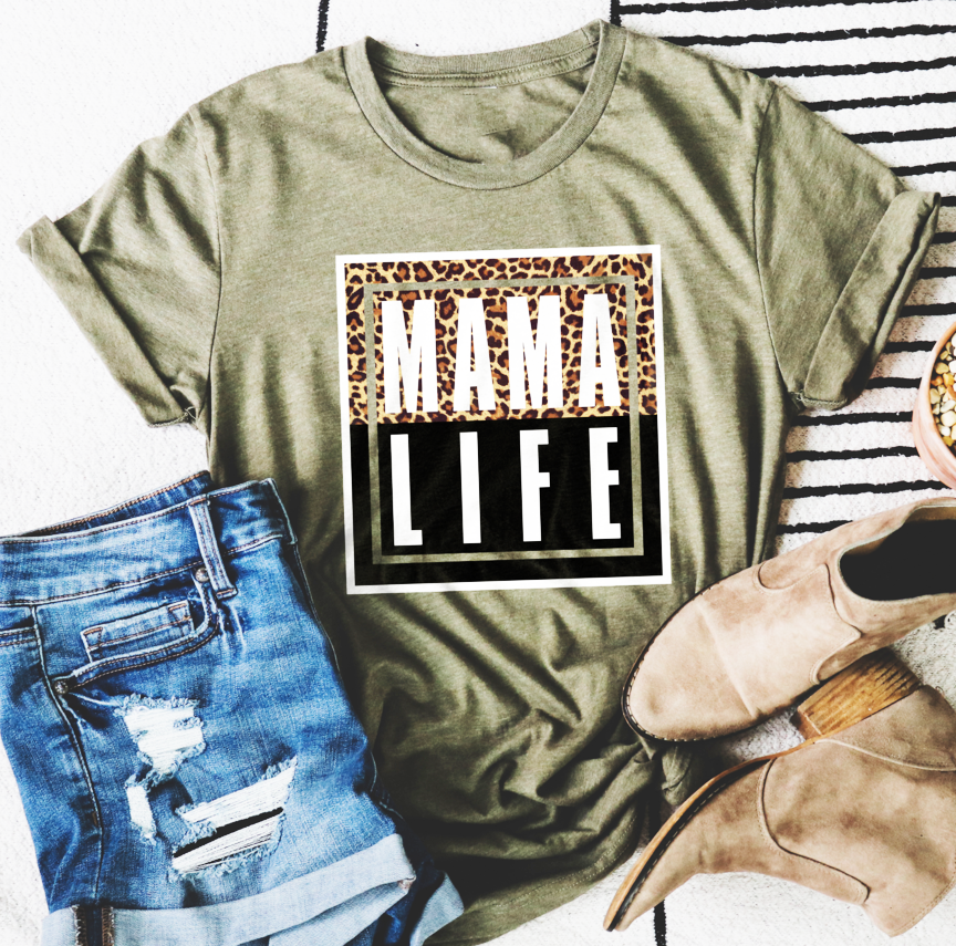 Mama Life Adult Unisex Shirt - Bella Lia Boutique