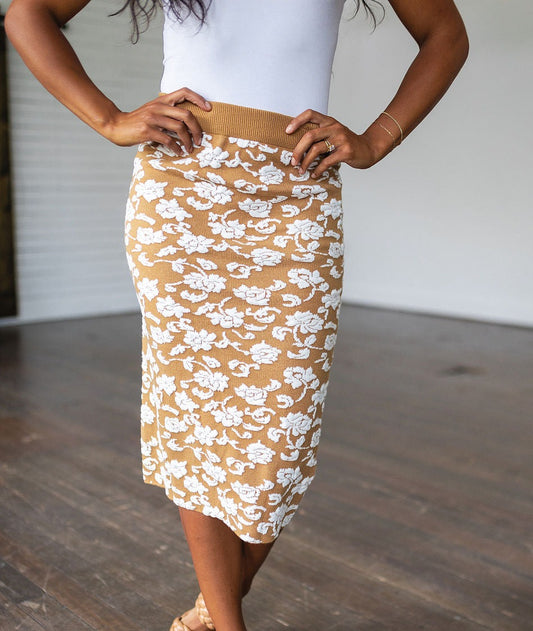 Kiss From a Rose Pencil Skirt