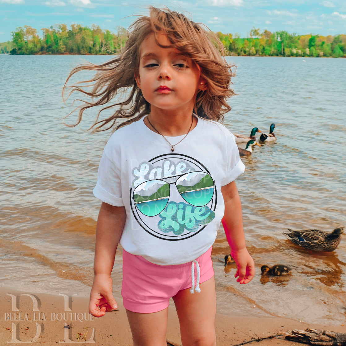 Lake Life Toddler and Youth Tee - Bella Lia Boutique