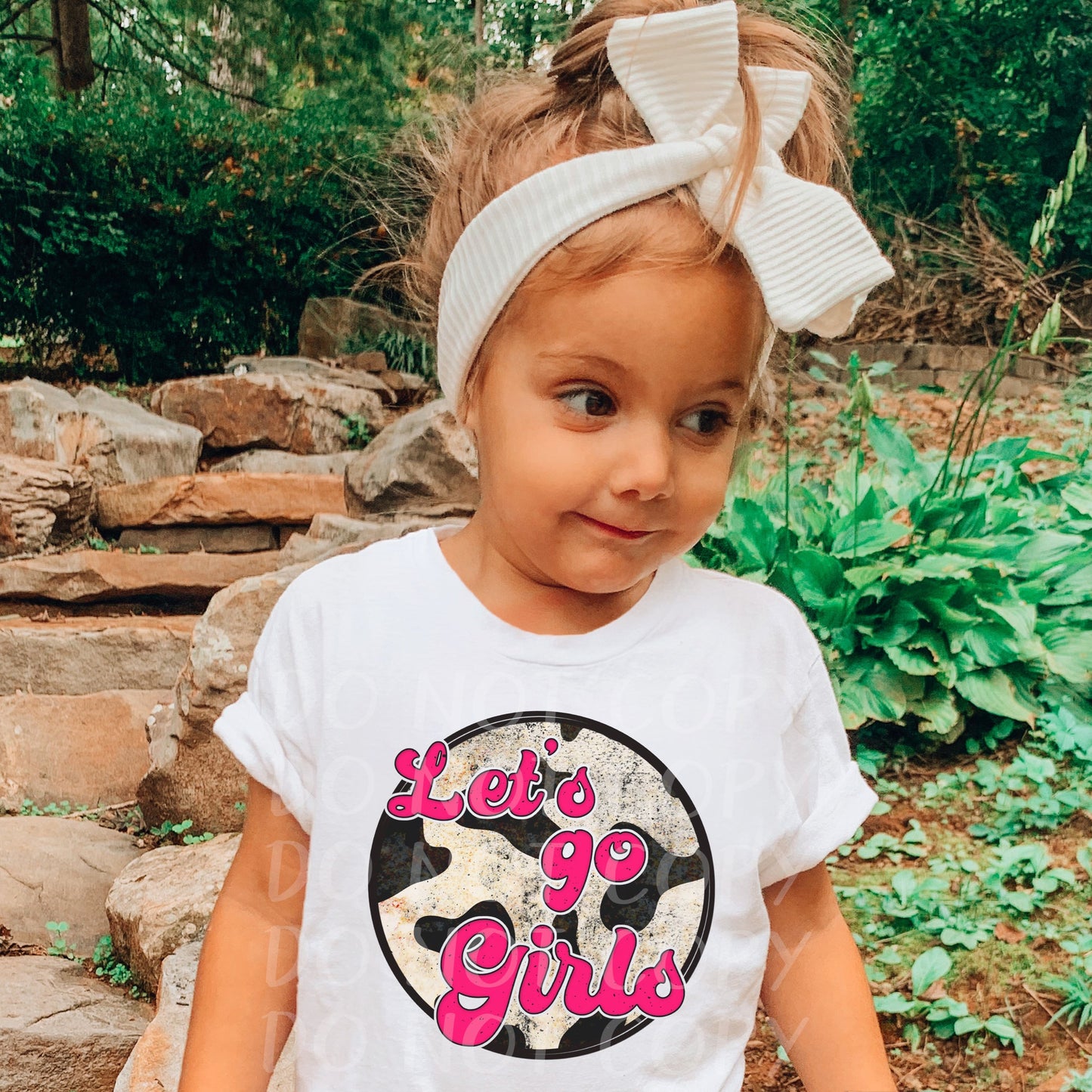 Let's Go Girls Toddler and Youth Tee - Bella Lia Boutique