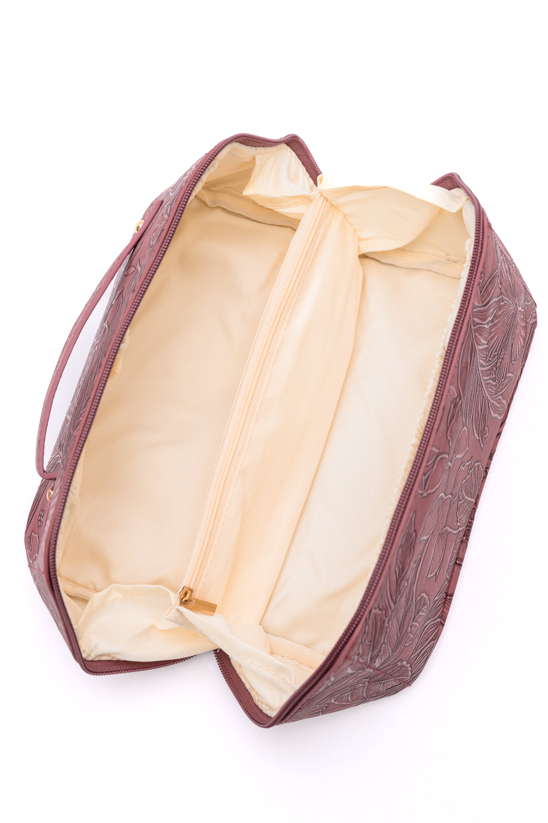 Life In Luxury Large Capacity Cosmetic Bag | Merlot