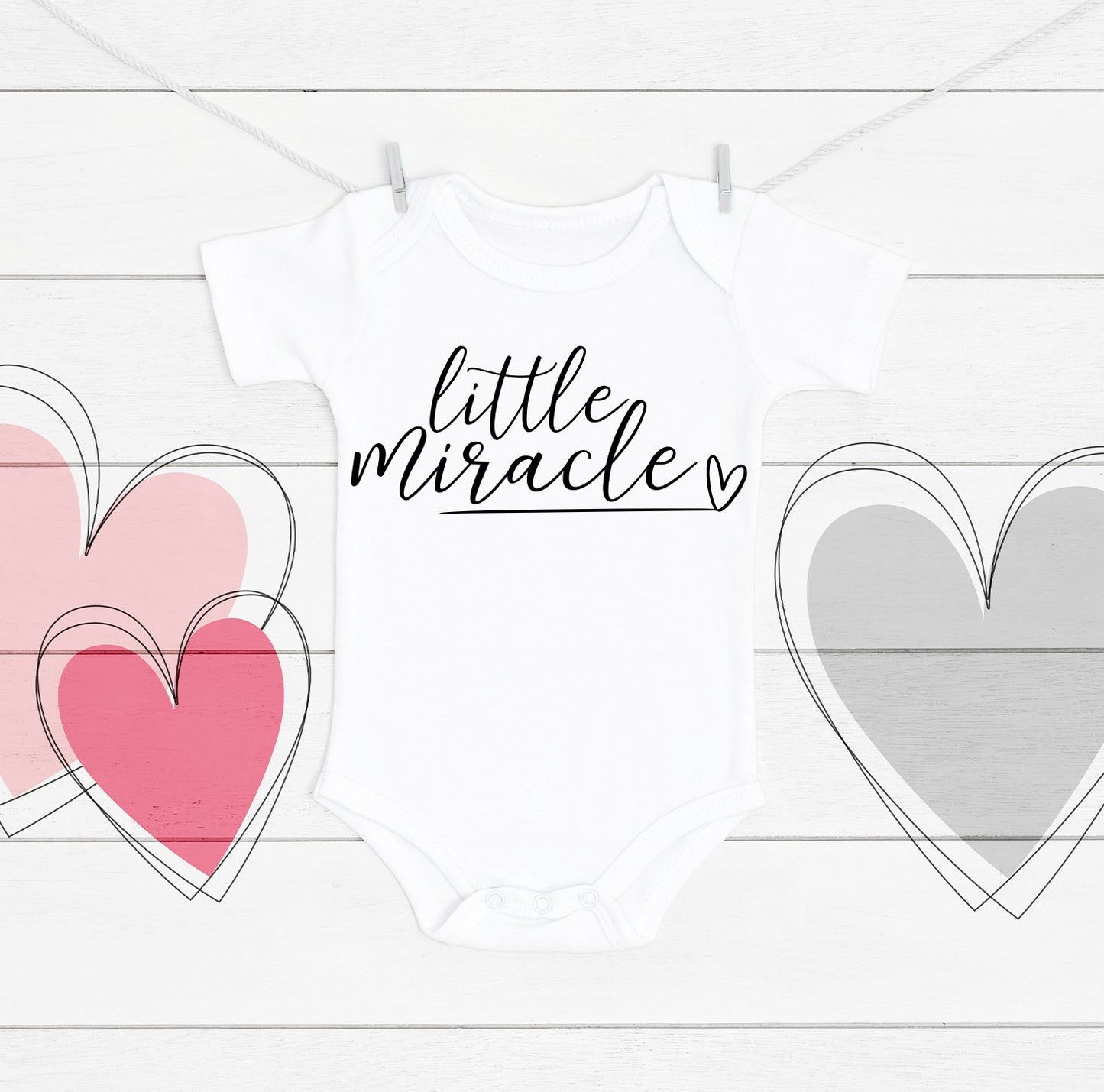 Little Miracle Infant One-Piece - Bella Lia Boutique