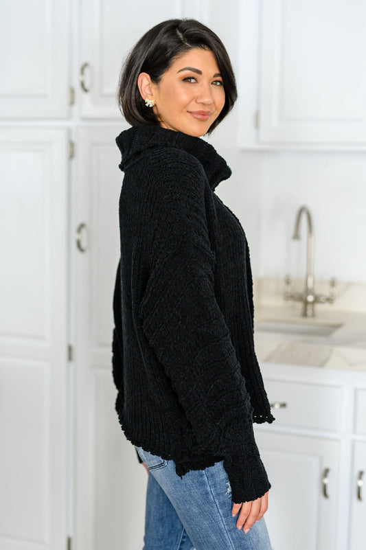 Maureen Solid Knit Sweater - Bella Lia Boutique