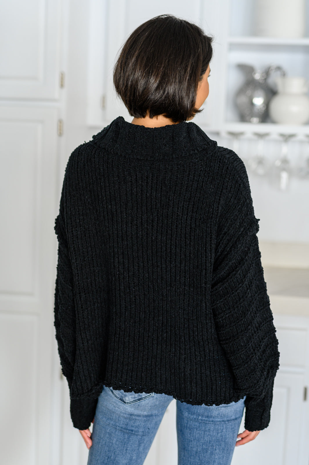 Maureen Solid Knit Sweater - Bella Lia Boutique