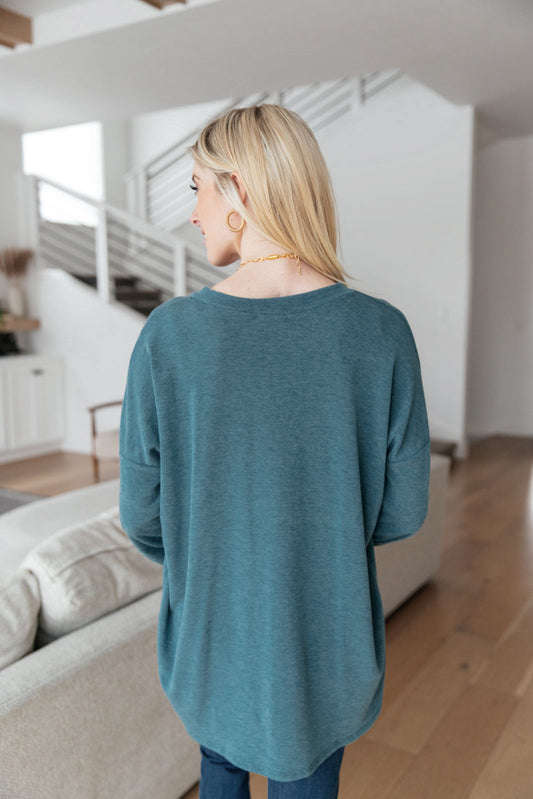 Moon Bay Top | Blue