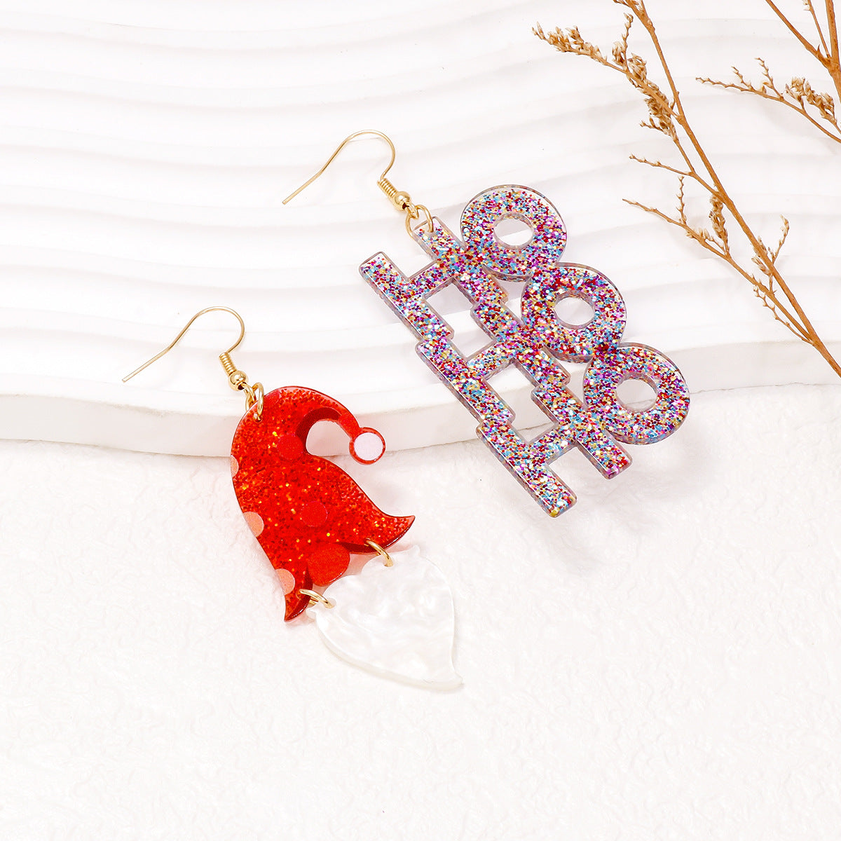 Christmas Mismatched Earrings