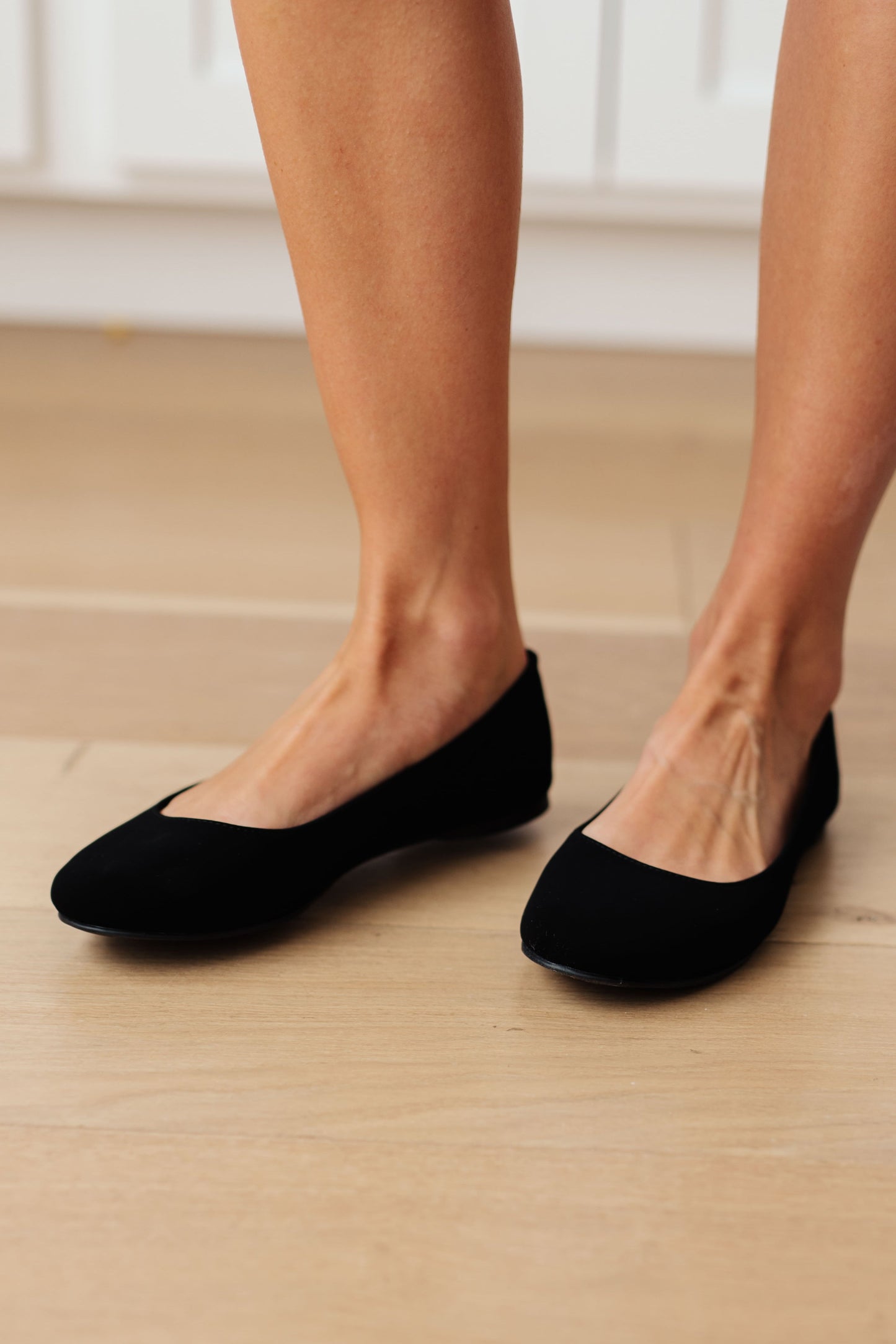 On Your Toes Ballet Flats | Black