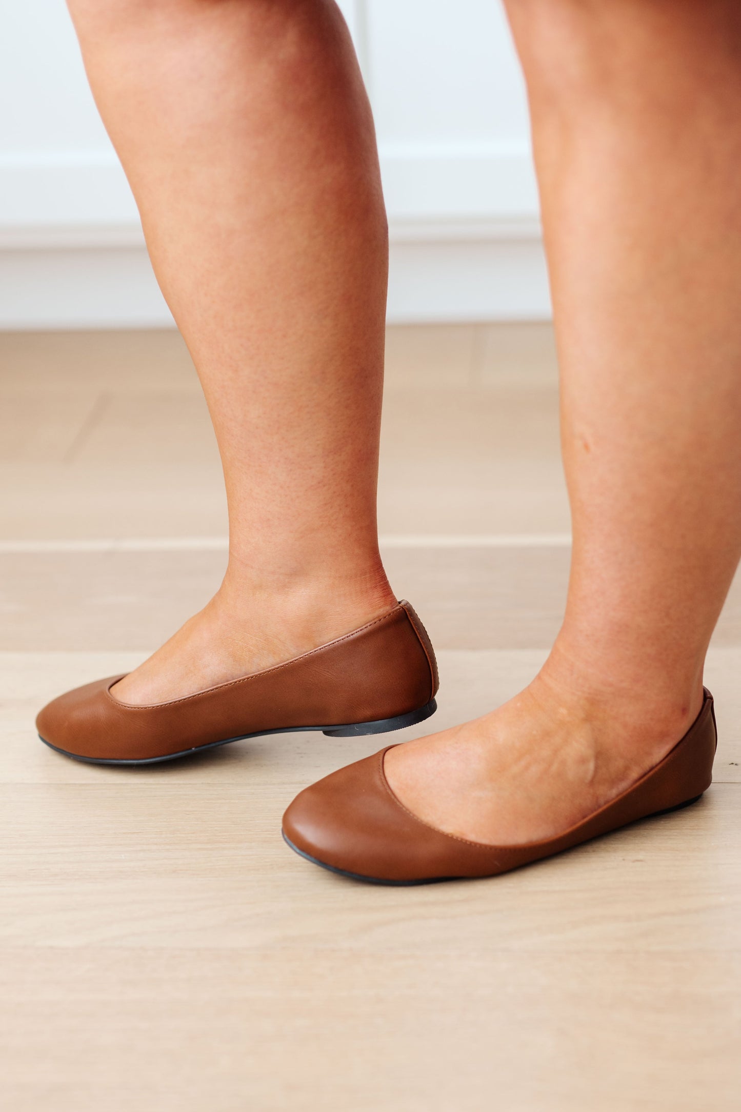 On Your Toes Ballet Flats | Camel