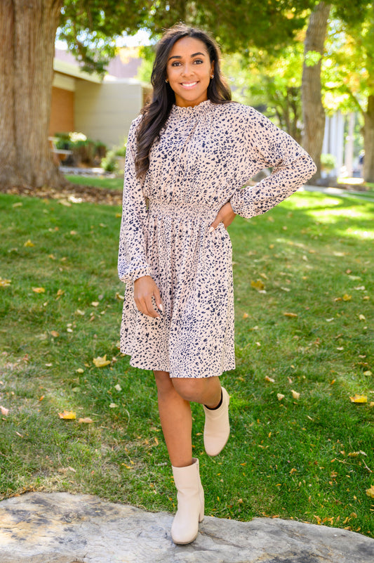 Ophelia Shirred Waist Dress - Bella Lia Boutique