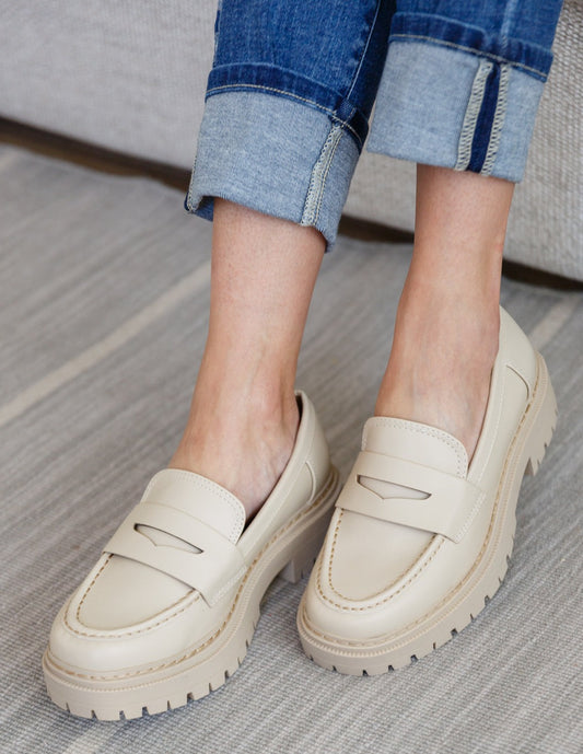 Penny For Your Thoughts Loafers | Bone