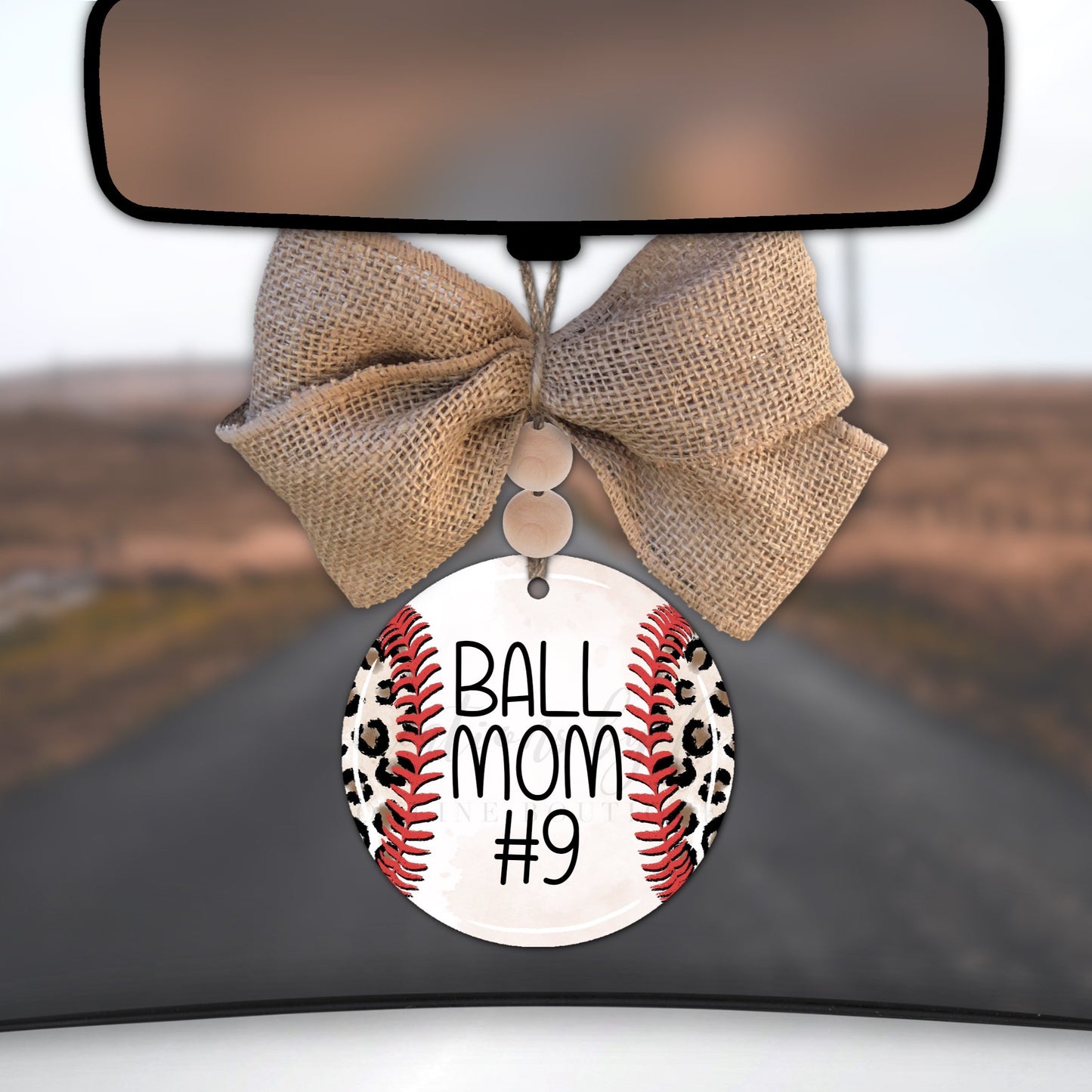Car Charm | Personalized BaseBall Mom - Bella Lia Boutique