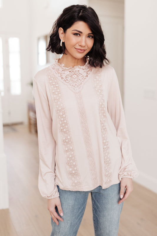 Picture This Top | Blush - Bella Lia Boutique