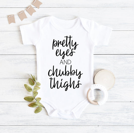 Eyes & Thighs Infant One-Piece - Bella Lia Boutique