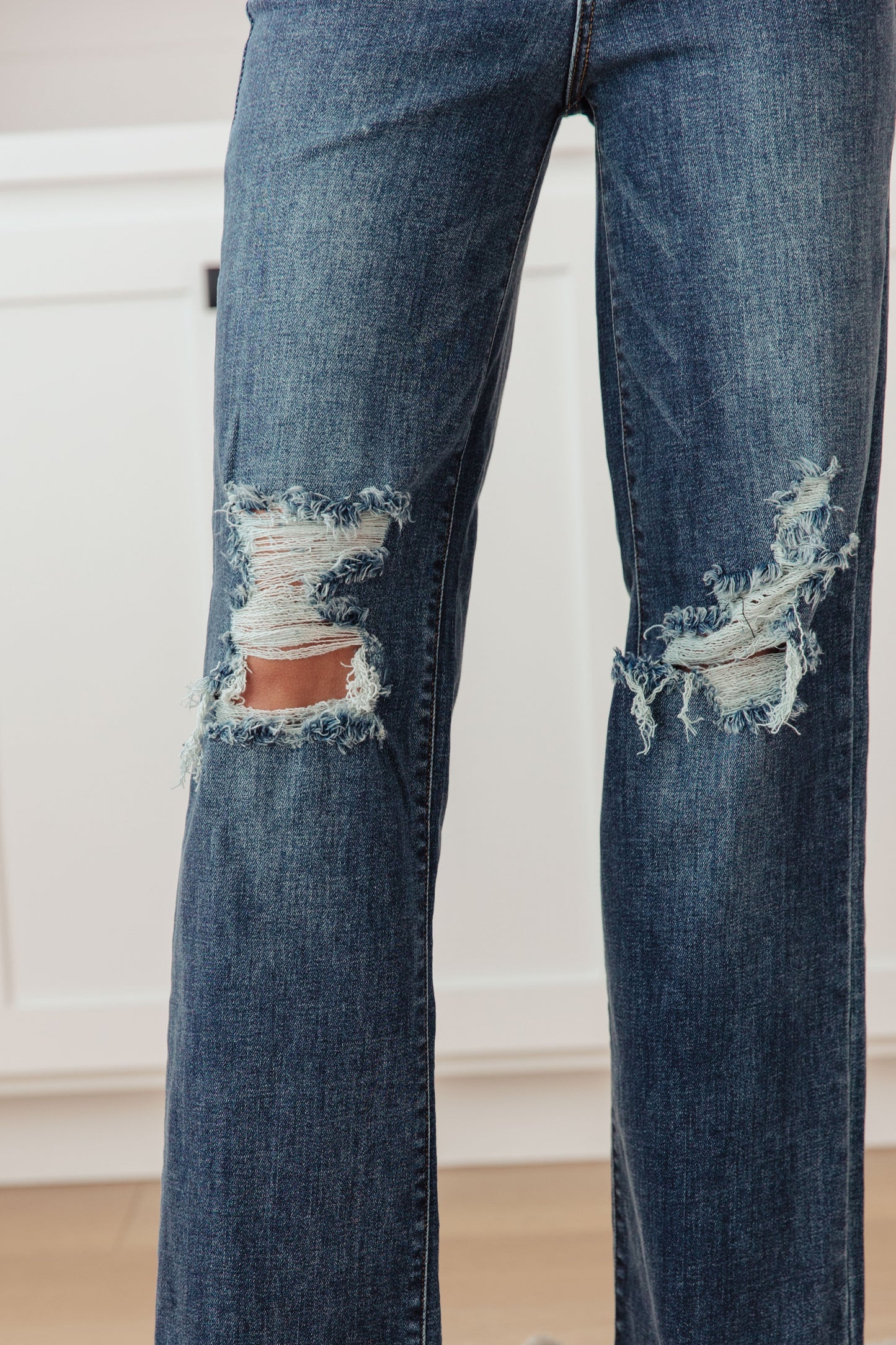 Rose High-Rise 90's Straight Jeans | Judy Blue