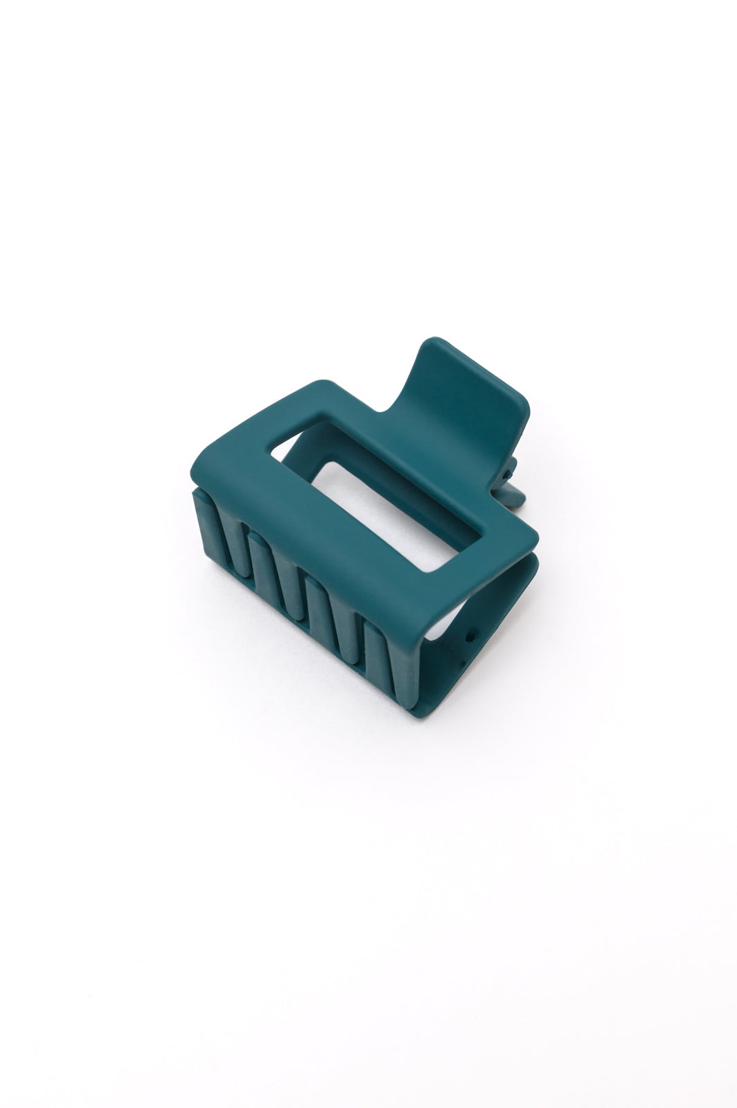 Square Claw Clip | Matte Teal