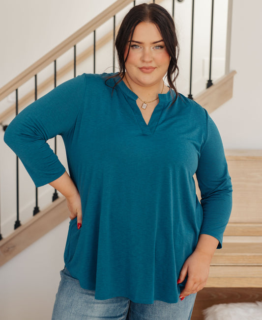 So Outstanding Top | Teal